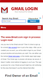 Mobile Screenshot of gmailsigninemail.com