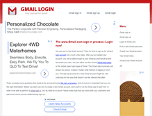 Tablet Screenshot of gmailsigninemail.com